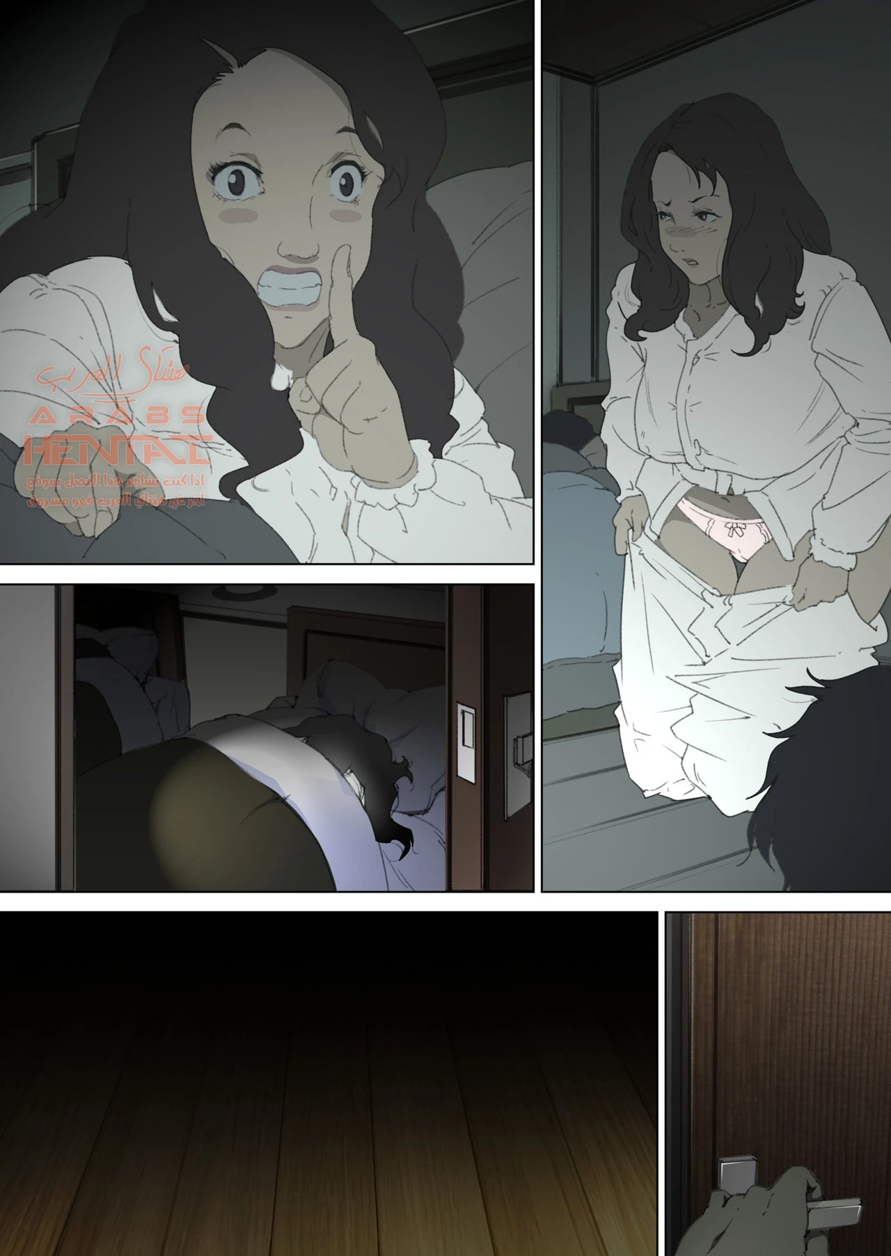 Ryoushin ga Neteiru Shinshitsu ni Shinobikomi, Hahaoya ni Yobai o Kakeru Musuko no Hanashi - 1 - 64fc0d596e40a.webp
